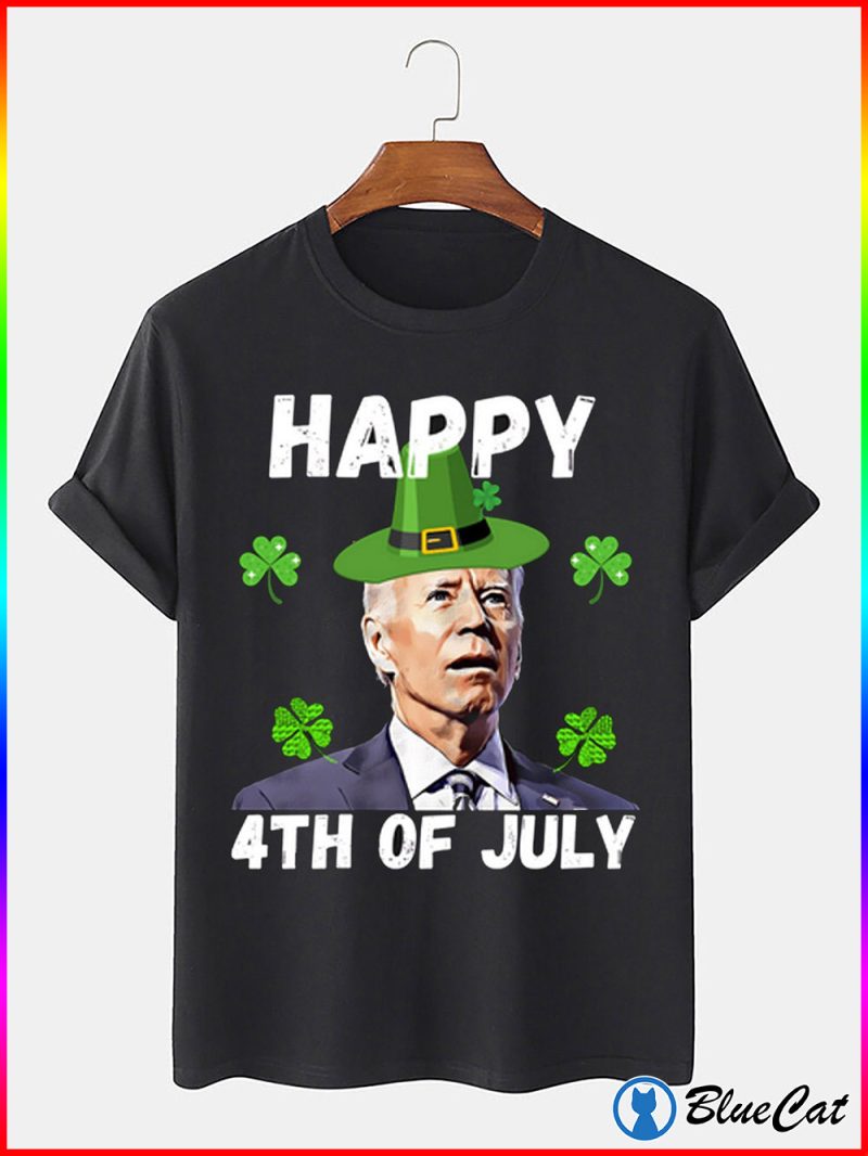 Happy 4th Of July Biden St Patricks Day FJB Shirt 1
