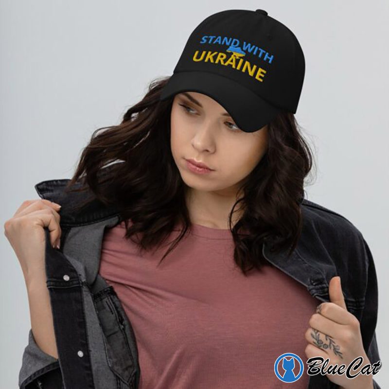 I Stand With Ukraine Anti Putin Embroidered Hat 1