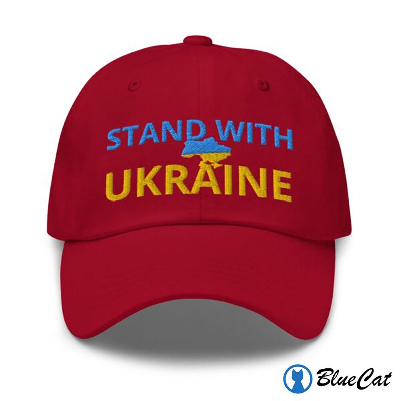 I Stand With Ukraine Anti Putin Embroidered Hat 2