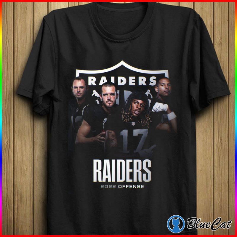 Las Vegas Raiders NFL AFC West 2022 Offenses Shirt 1