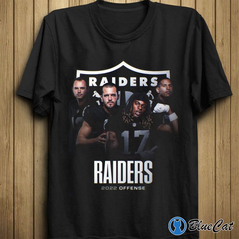 Las Vegas Raiders NFL AFC West 2022 Offenses Shirt