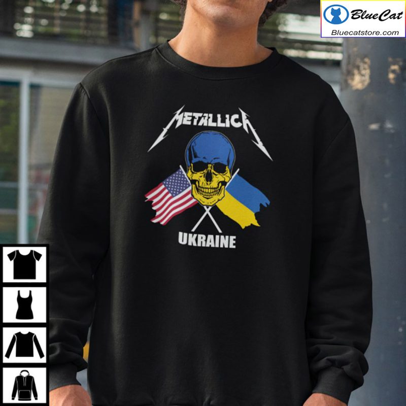 Metallica Ukraine Shirt 1
