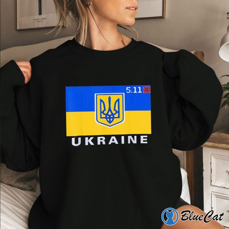 Proud To Be Ukrainian Flag 5.11 Zelensky Support Ukraine Sweatshirt
