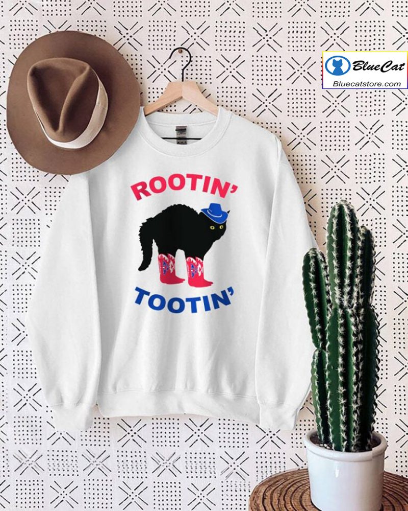 Rootin Tootin Cowboy Cat Shirt 1
