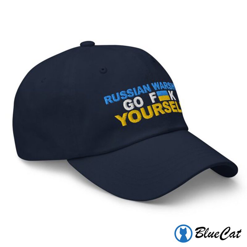 Russian Warship Go F Yourself Embroidered Hat 2