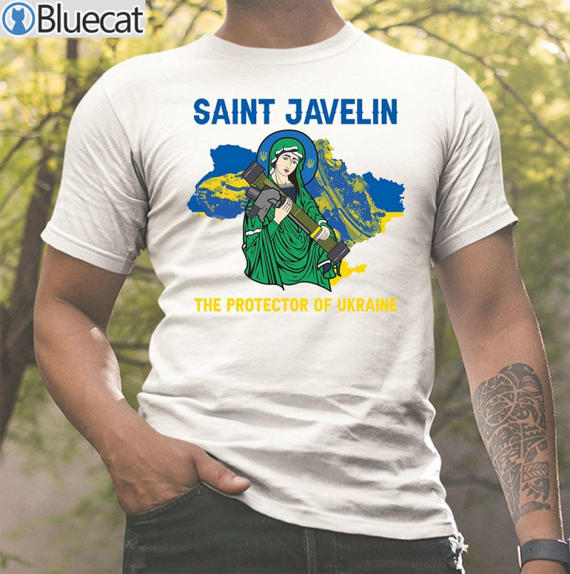 Saint Javelin The Protector Of Ukraine Shirt 2
