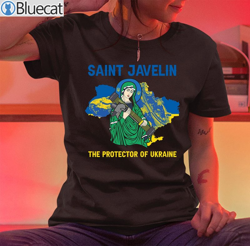 Saint Javelin The Protector Of Ukraine Shirt