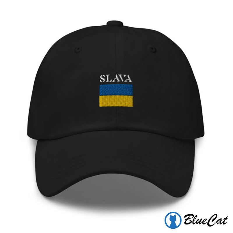Slava Ukrayina Glory To Ukraine Embroidered Hat
