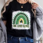 St Patricks Day Teacher Green Shamrock Shirt 1