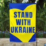 Stop The War Stand With Ukraine Flag