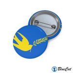 Support Ukraine Peace Pin Buttons 1