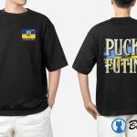 Support Ukraine Puck Futin 2 Sided Shirt