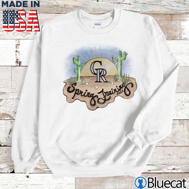 Sweatshirt Colorado Rockies Tiny Turnip 2022 Spring Training T shirt