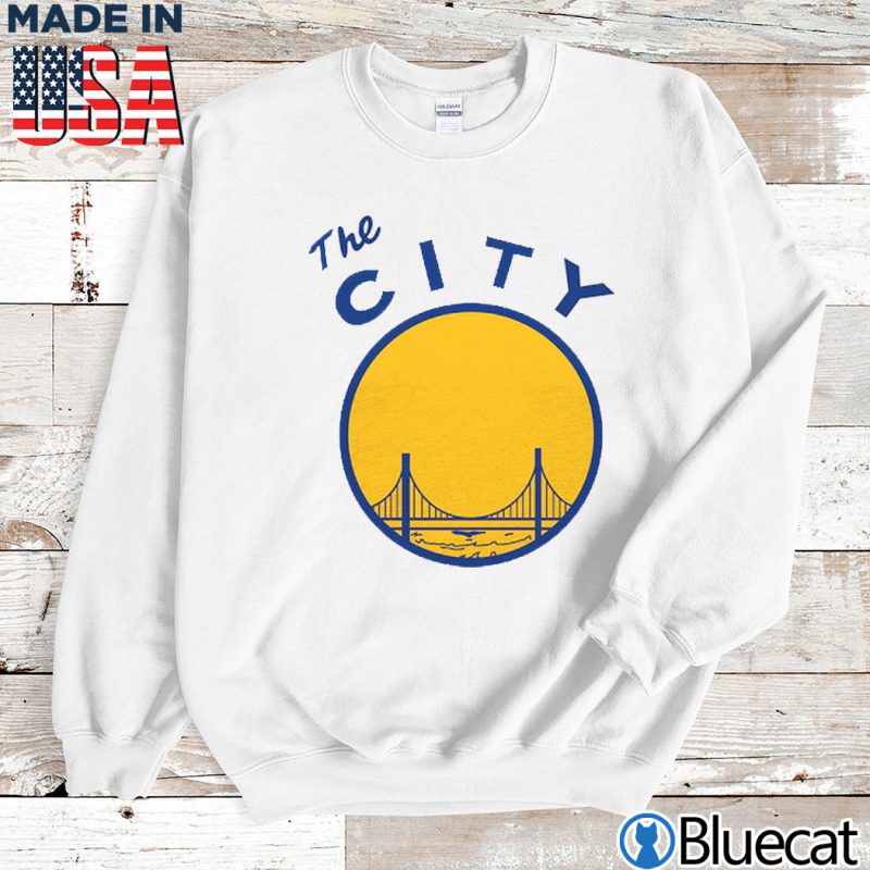 Sweatshirt Golden State Warriors Sportiqe Hardwood Classics The City Davis T Shirt