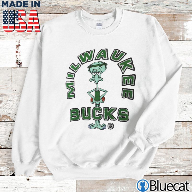 Sweatshirt Milwaukee Bucks Homage NBA x Spongebob Collab T Shirt