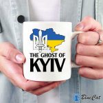 The Ghost Of Kyiv Stand With Ukraine 11oz Mug