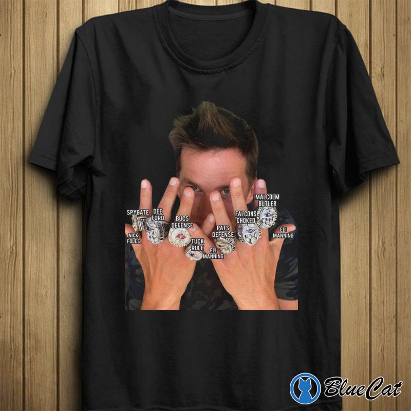 Tom Brady 7 Rings MVP Super Bowl Shirt