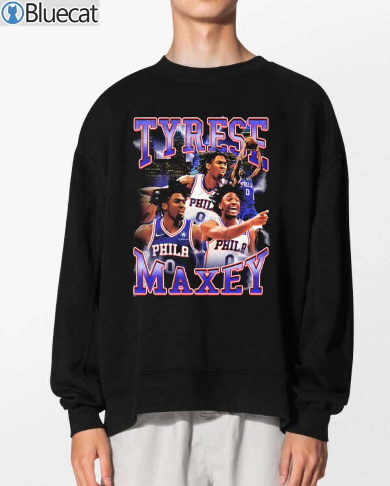 Tyrese Maxey Philadelphia 76ers T Shirt 1