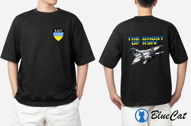 Ukraine 5.11 The Ghost Of Kyiv Double Sided Shirt