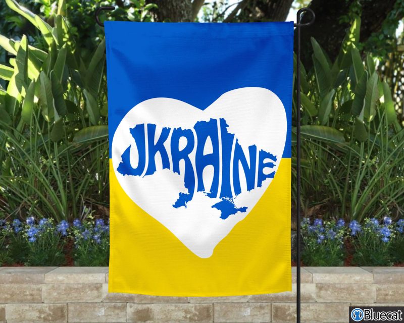 We Stand With Ukraine World Peace No War Flag 1