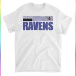 Baltimore Ravens Legend Sideline Ben Cleveland Wearing Baltimore Ravens Shirt