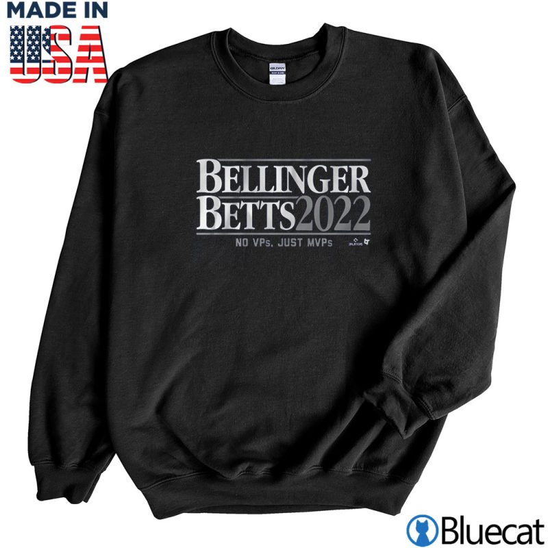 Black Sweatshirt Bellinger Betts 22 No Vps Just MVPs T shirt