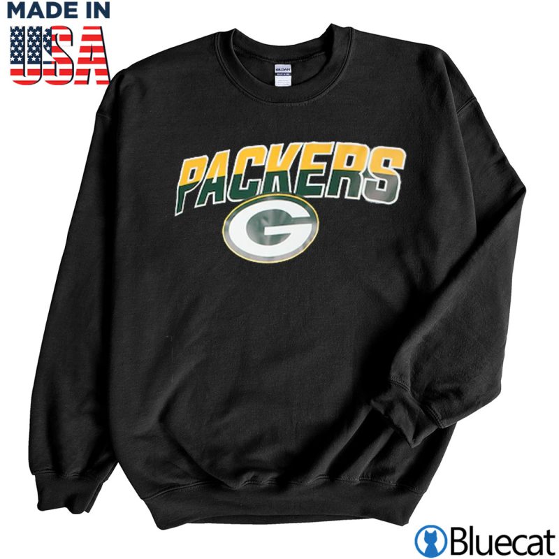 Black Sweatshirt Green Bay Packers New Era Brushed T shirt