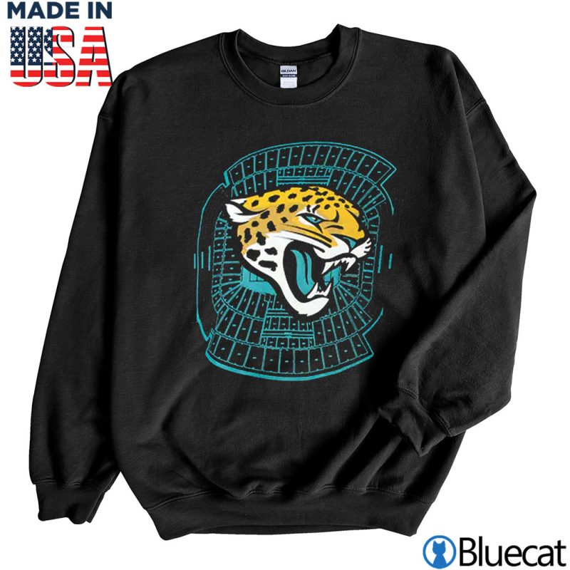 Black Sweatshirt Jacksonville Jaguars New Era Stadium T Shirt