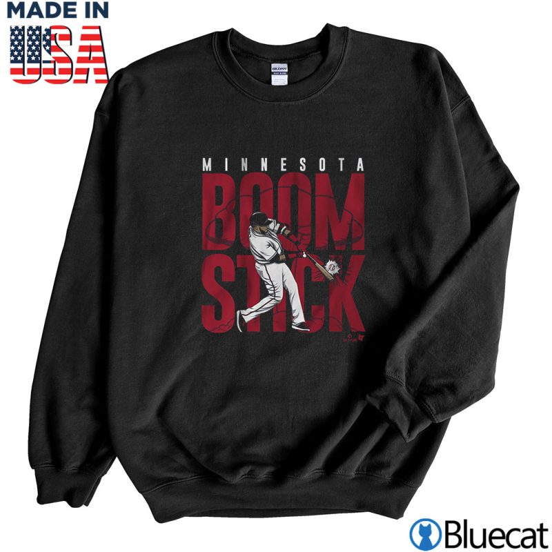 Black Sweatshirt Nelson Cruz Boomstick Minnesota T shirt