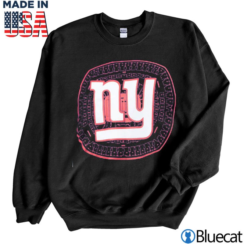 Black Sweatshirt New York Giants New Era Stadium T Shirt