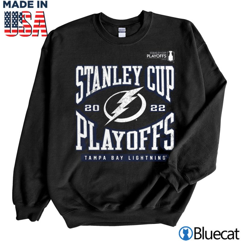 Black Sweatshirt Tampa Bay Lightning 2022 Stanley Cup Playoffs Wraparound T Shirt