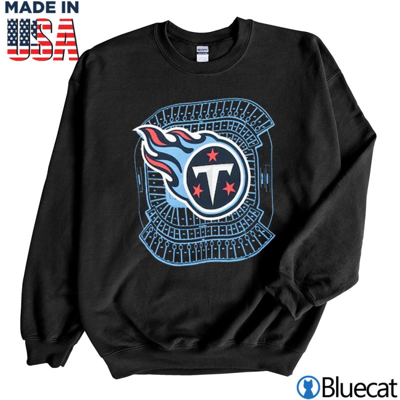 Black Sweatshirt Tennessee Titans New Era Stadium T Shirt