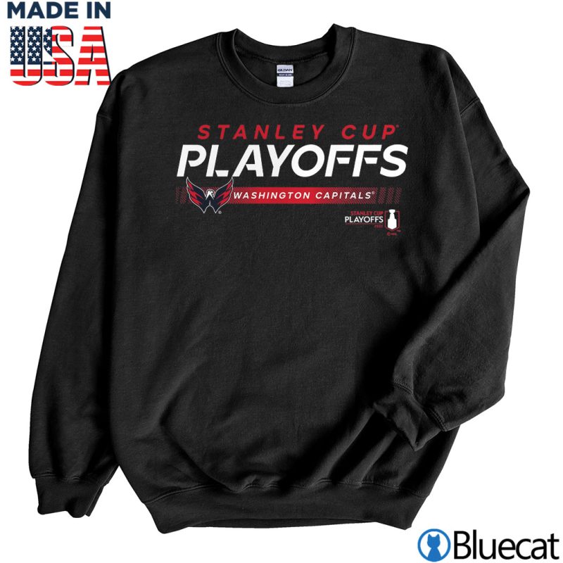Black Sweatshirt Washington Capitals 2022 Stanley Cup Playoffs Playmaker T Shirt