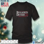 Black T shirt Bogaerts Devers 22 Banging for Boston T shirt