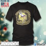 Black T shirt Minnesota Vikings New Era Stadium T Shirt