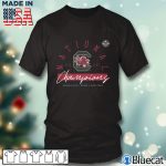 Black T shirt South Carolina Gamecocks 2022 NCAA Womens Basketball National Champions Regulation T Shirt