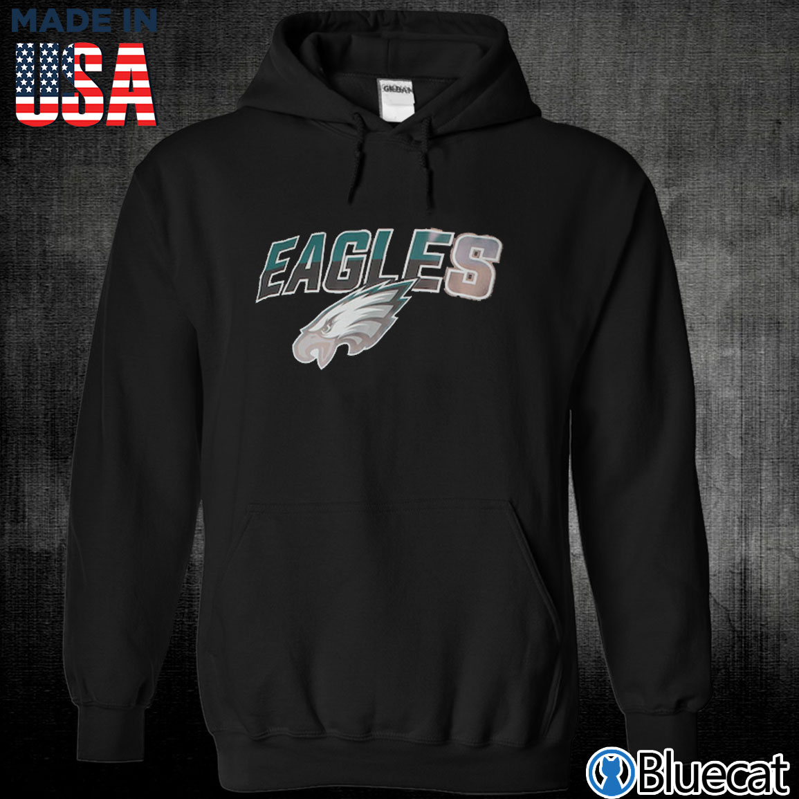 New era NFL Team Logo Philadelphia Eagles Hoodie