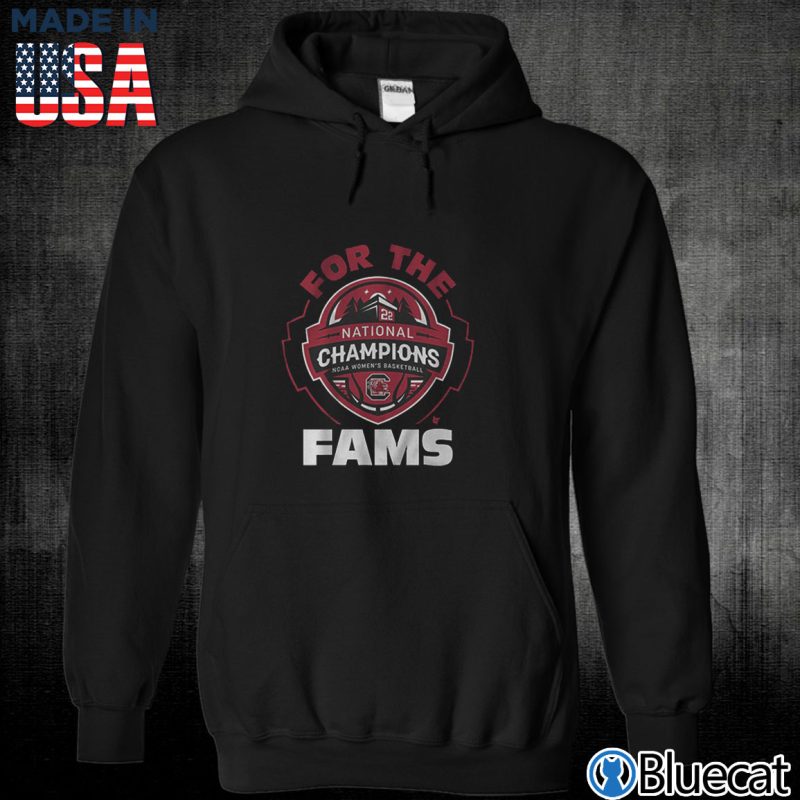 Black Unisex Hoodie South Carolina For the Fams Champions T shirt