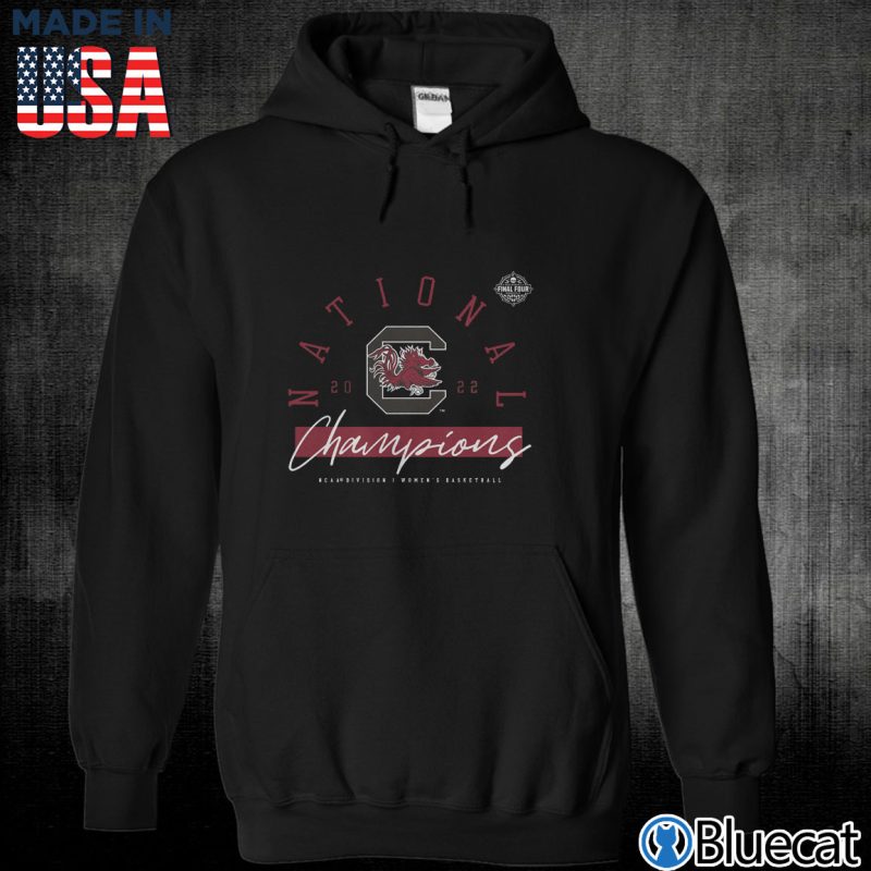 Black Unisex Hoodie South Carolina Gamecocks 2022 NCAA Womens Basketball National Champions Regulation T Shirt