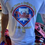 I Dont Have A College Degree I Hit Baseballs Philadelphia Phillies Shirt