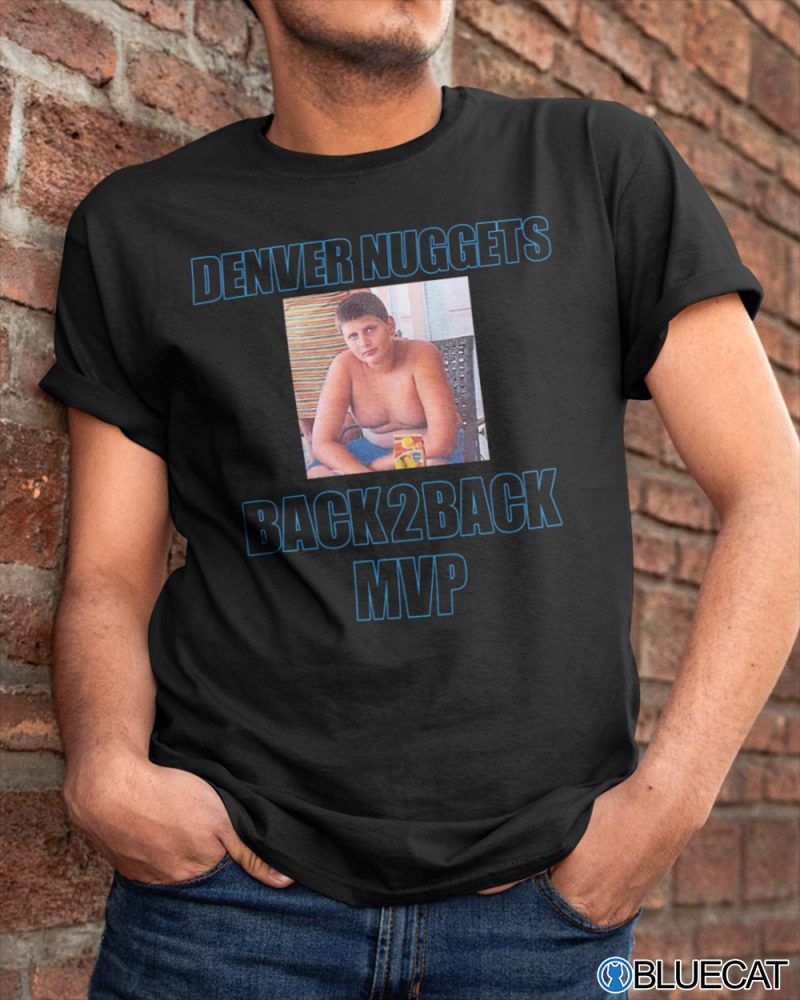 Jokic Denver Nuggets back2back mvp T shirt 1 1