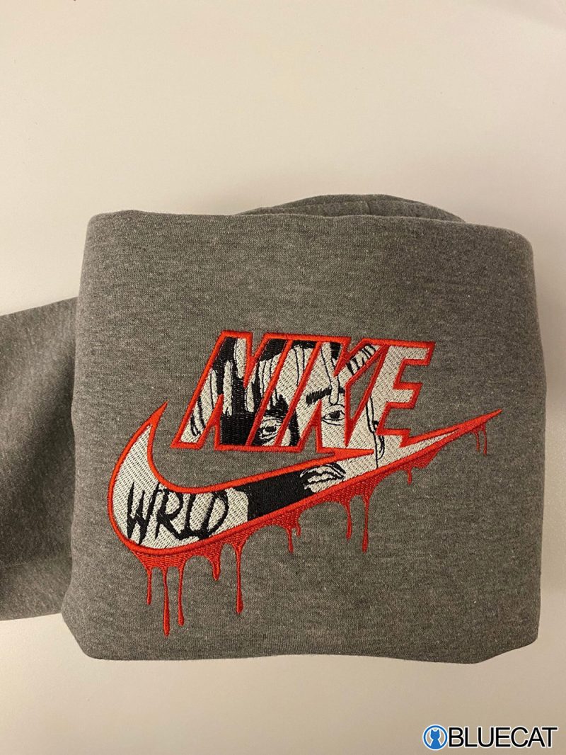 Juice Wrld Nike Logo Embroidered Sweatshirt