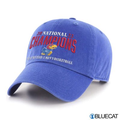 Kansas Champions National 2022 NCAA Embroidered Hat