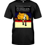 Neon genesis evangelion garfield the fate of destruction is also the joy of rebirth shirt 1
