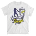 Official Astroholic Swangin And Bangin Htown Houston Astros T Shirt