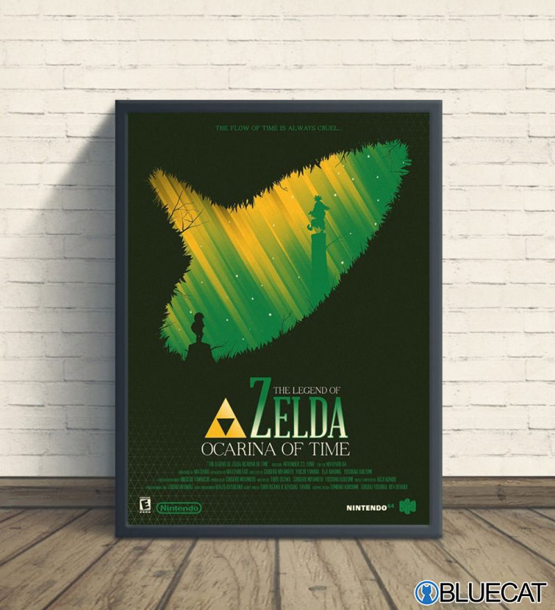 The Legend Of Zelda Ocarina Time Poster 1