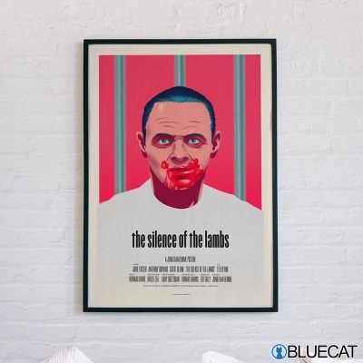 The Silence Of Lambs Classic Retro Movie Poster 1