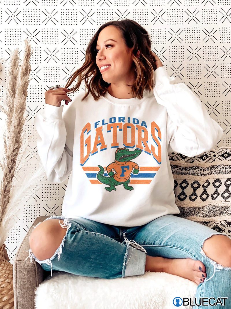 Vintage Florida Sweatshirt Florida Gators Fan Crewneck Sweatshirt 1