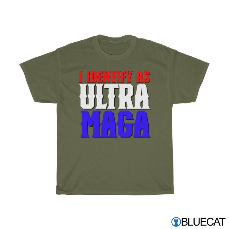 I identify as Ultra Maga Crowd Shirt 2