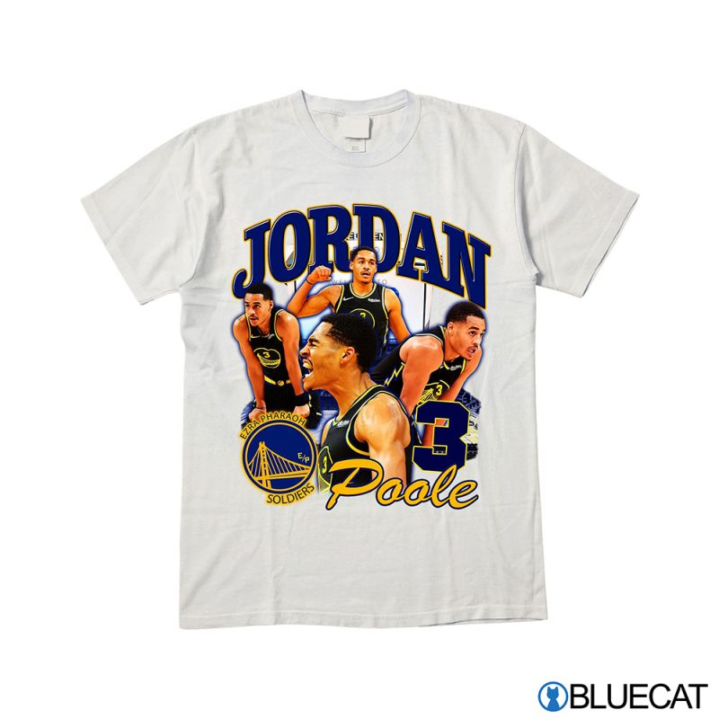 Jordan Poole Vintage 90s Style T Shirt 3